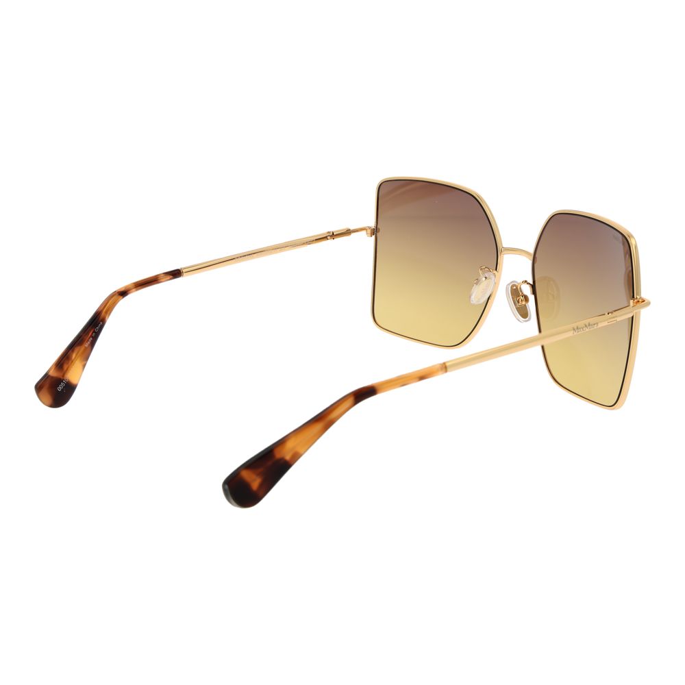 Max Mara Gold Metal Sunglasses | Regal Royce
