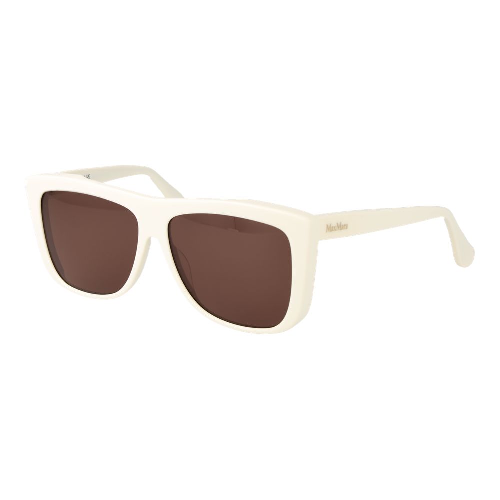 Max Mara White Acetate Sunglasses | Regal Royce