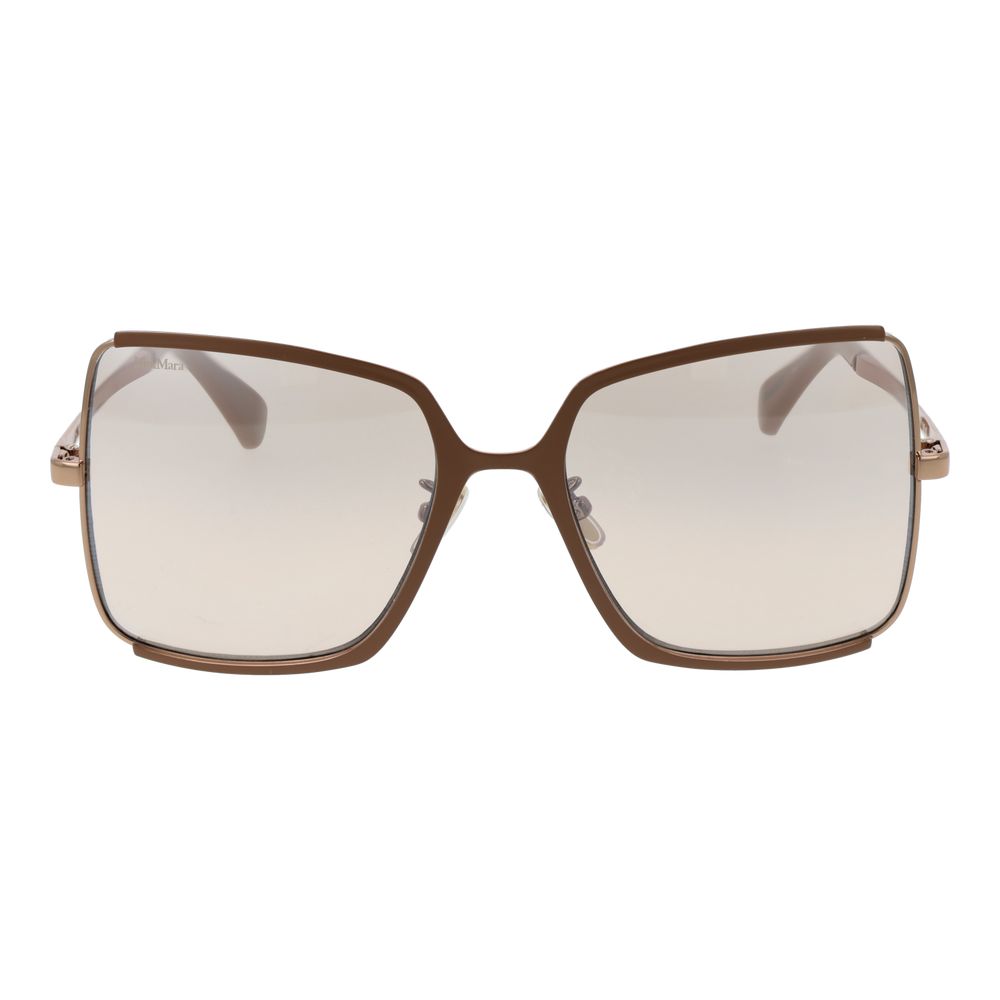 Max Mara Brown Metal Sunglasses | Regal Royce