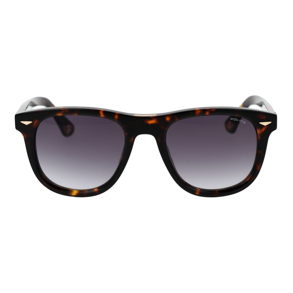 Police Brown Cellulose Acetate Sunglasses | Regal Royce
