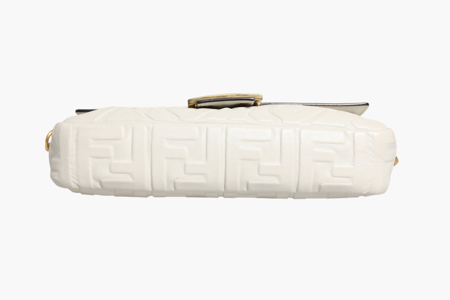 Fendi FF Embossed Baguette Nappa Leather Bag | Regal Royce