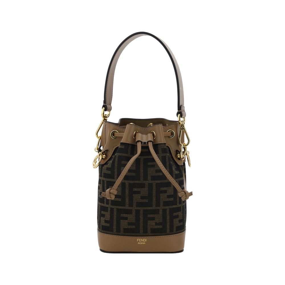 Fendi Brown Polyester Backet Bag | Regal Royce