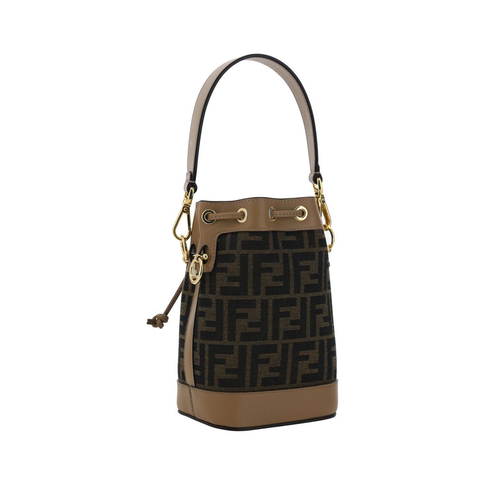 Fendi Brown Polyester Backet Bag | Regal Royce