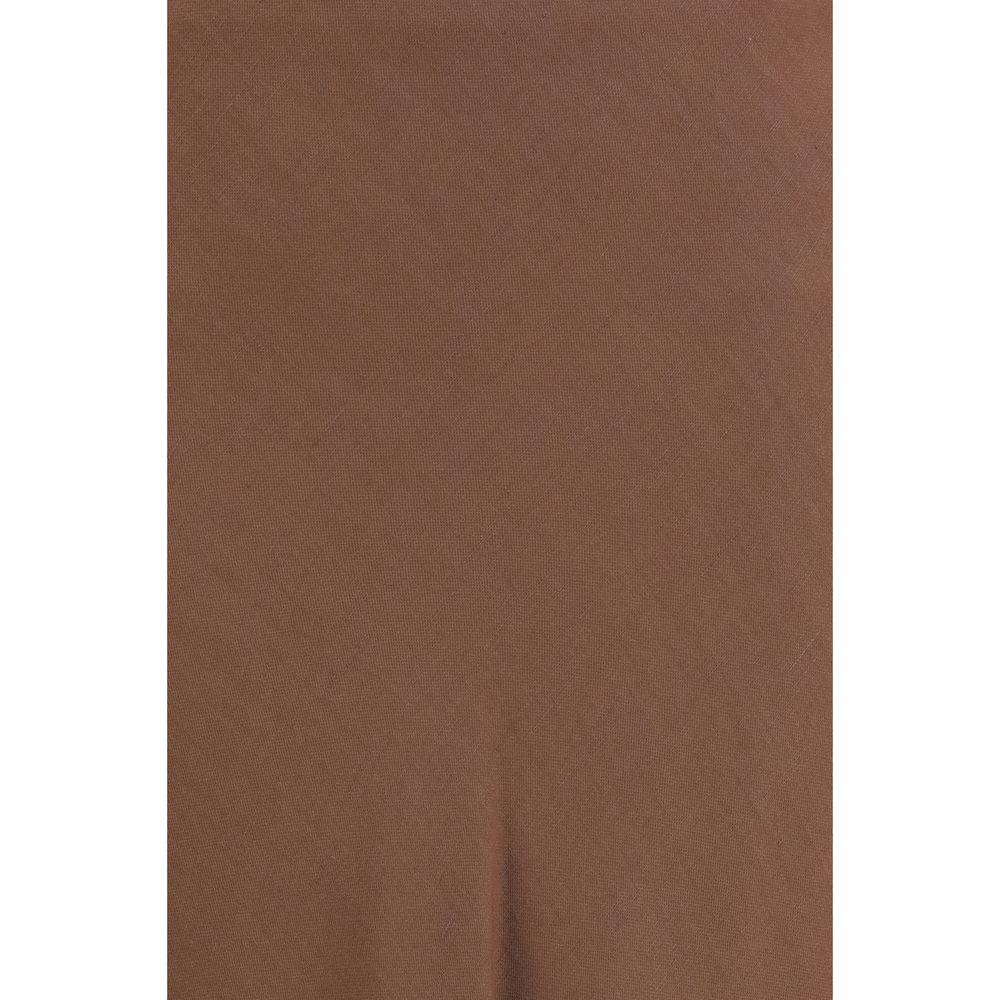 Brunello Cucinelli Brown Viscose Long Skirt | Regal Royce