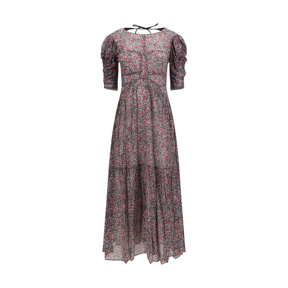 Marant Etoile Purple Cotton Casual Dress | Regal Royce