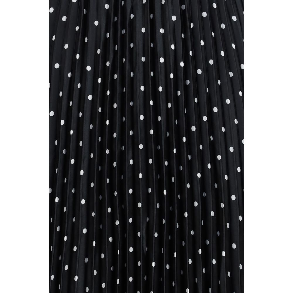 Self-Portrait Black Polyester Casual Dress | Regal Royce