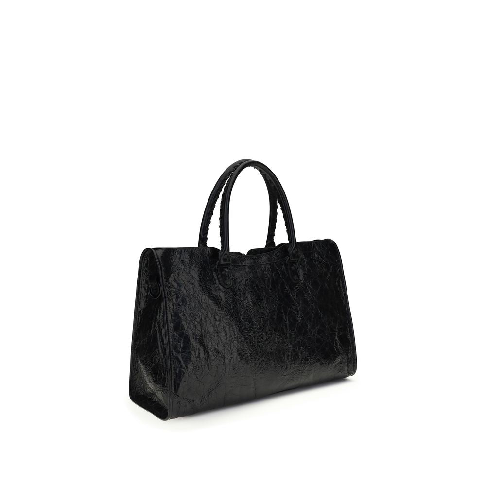 Balenciaga Black Lamb Ovis Aries Aries Shoulder Bag | Regal Royce