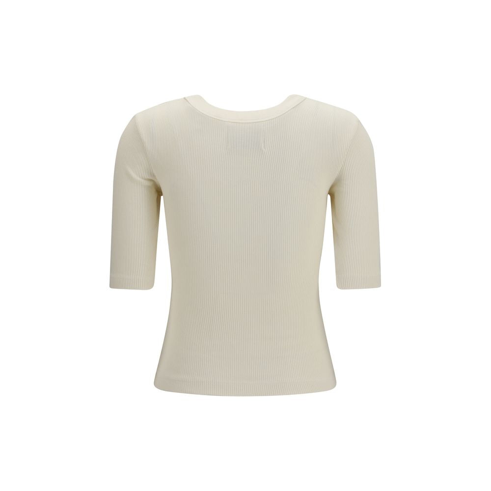 Citizens of Humanity Beige Cotton T-Shirt | Regal Royce