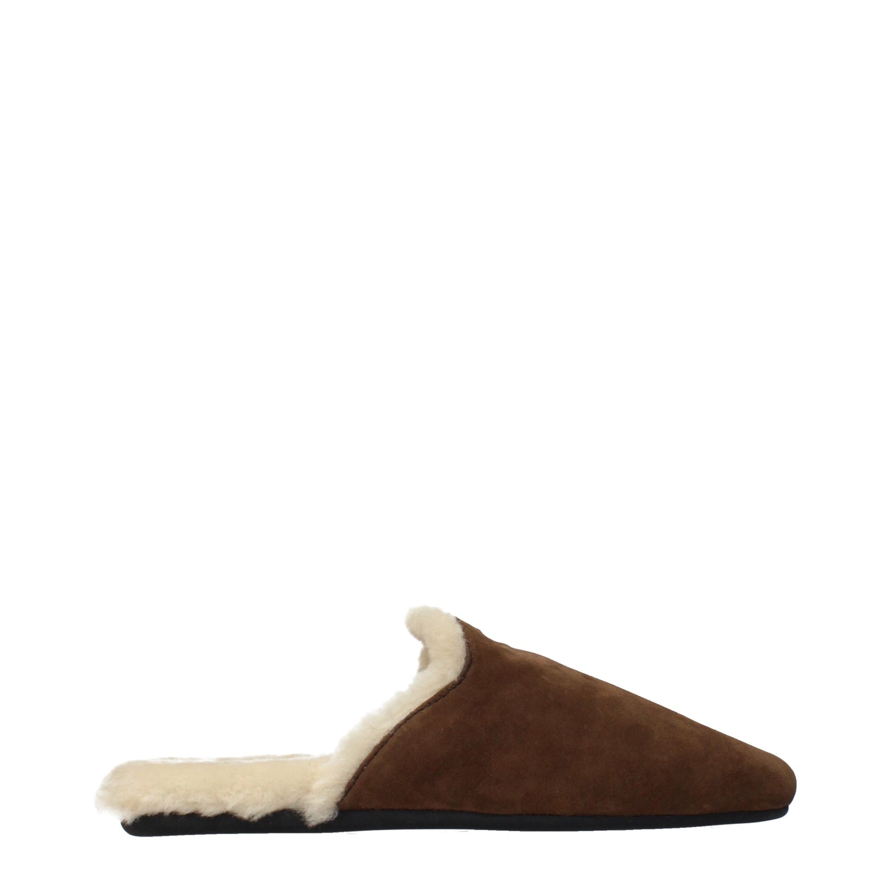 Prada Brown Leather Slippers | Regal Royce