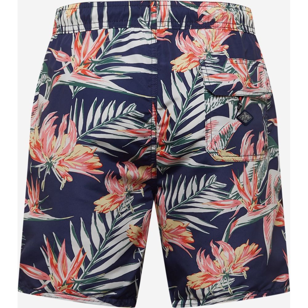 Superdry Blue Polyester Swim Shorts | Regal Royce
