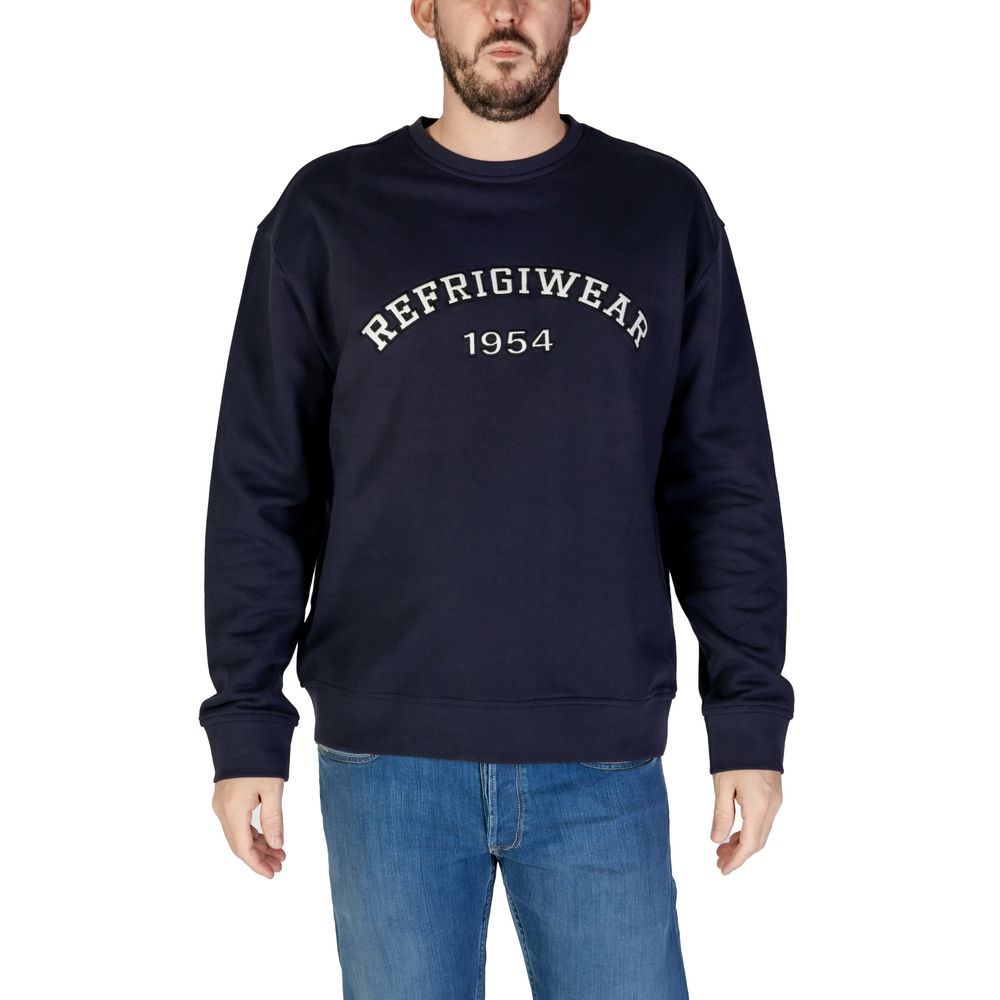 Refrigiwear Blue Cotton Sweatshirt | Regal Royce