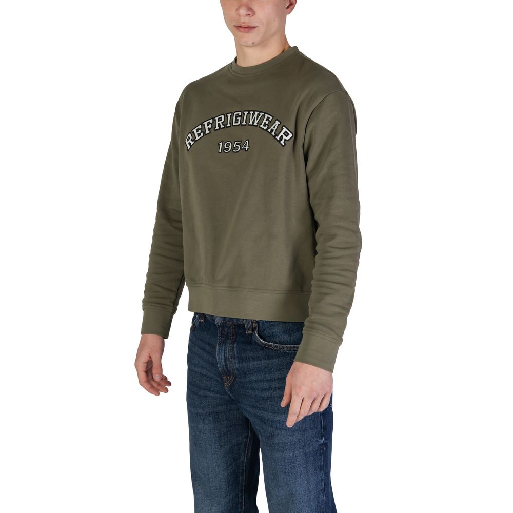 Refrigiwear Green Cotton Sweatshirt | Regal Royce