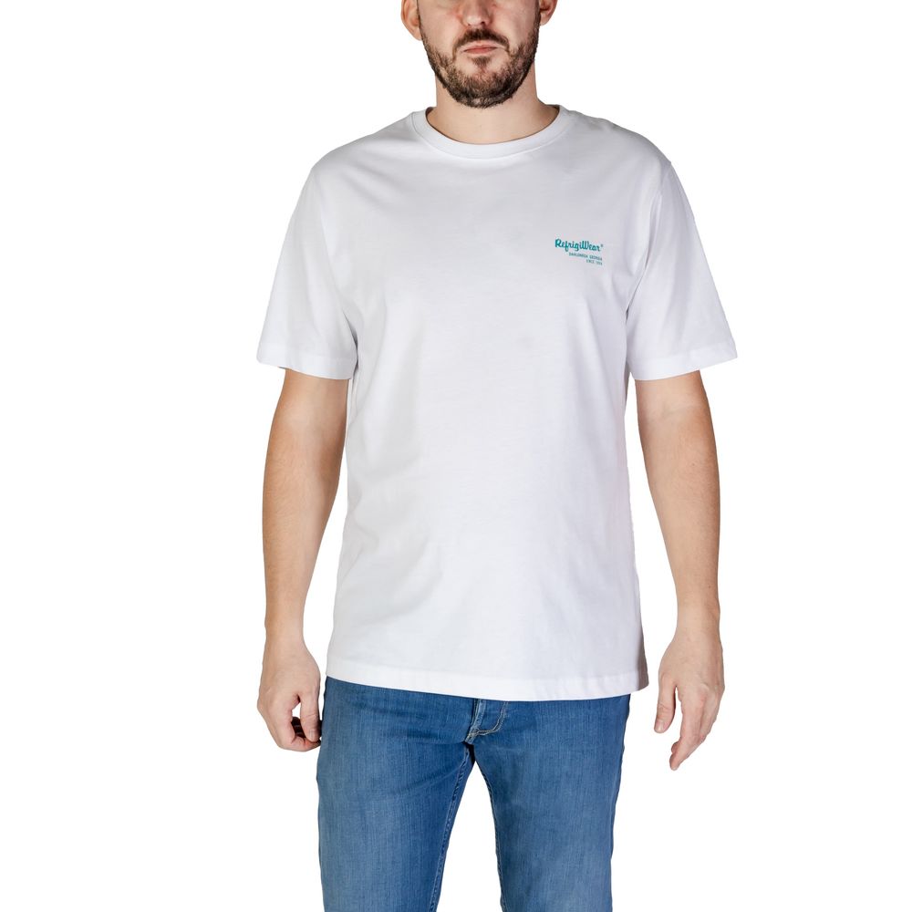 Refrigiwear White Cotton T-Shirt | Regal Royce
