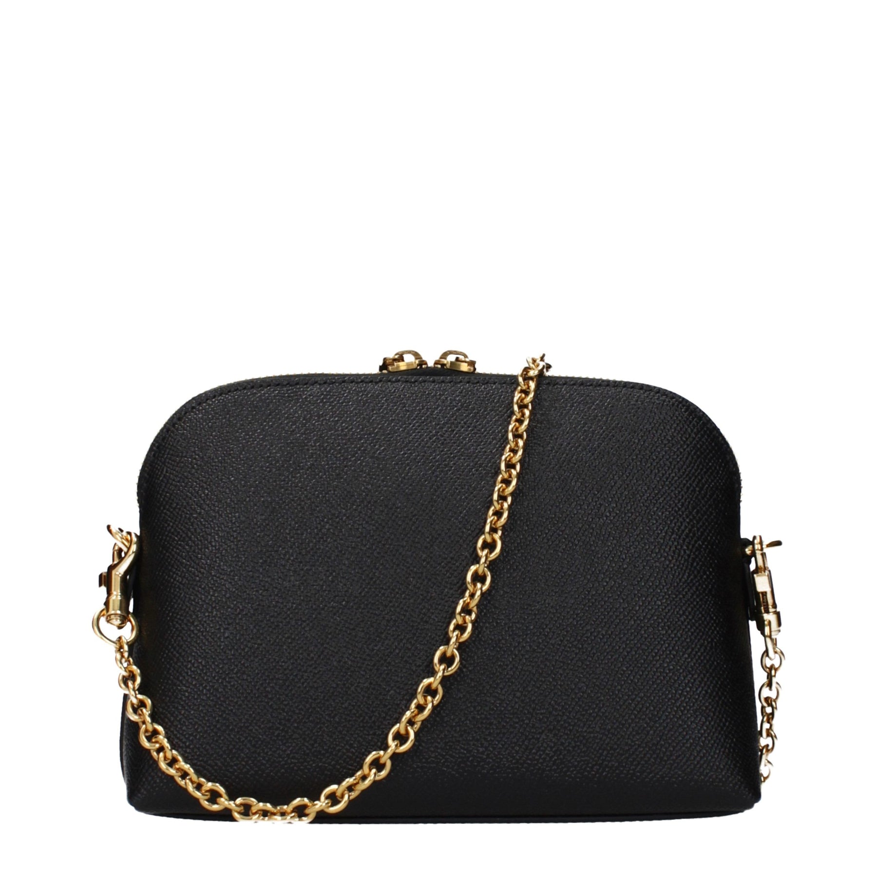 Dolce & Gabbana Black Leather Shoulder Bag | Regal Royce