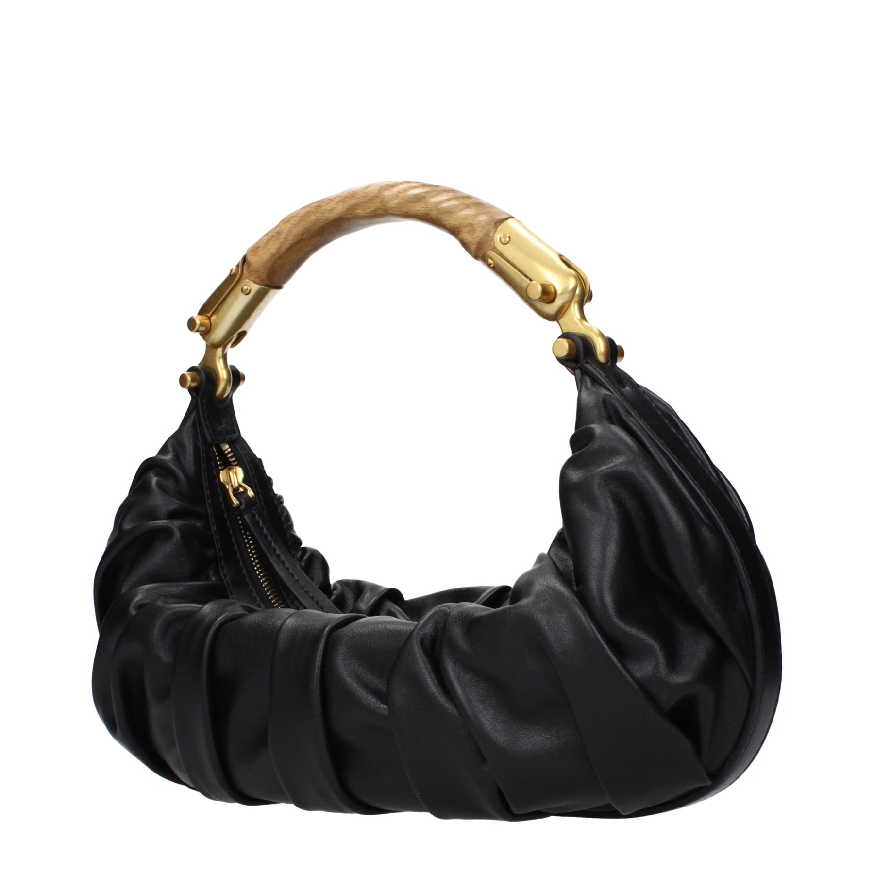 Balmain Black Leather Handbag | Regal Royce