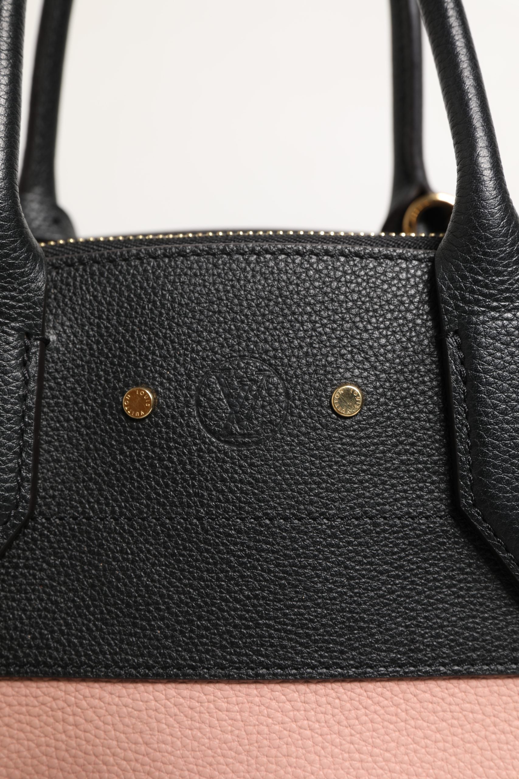 Louis Vuitton Pink and Black Leather City Steamer Leather Handbag | Regal Royce