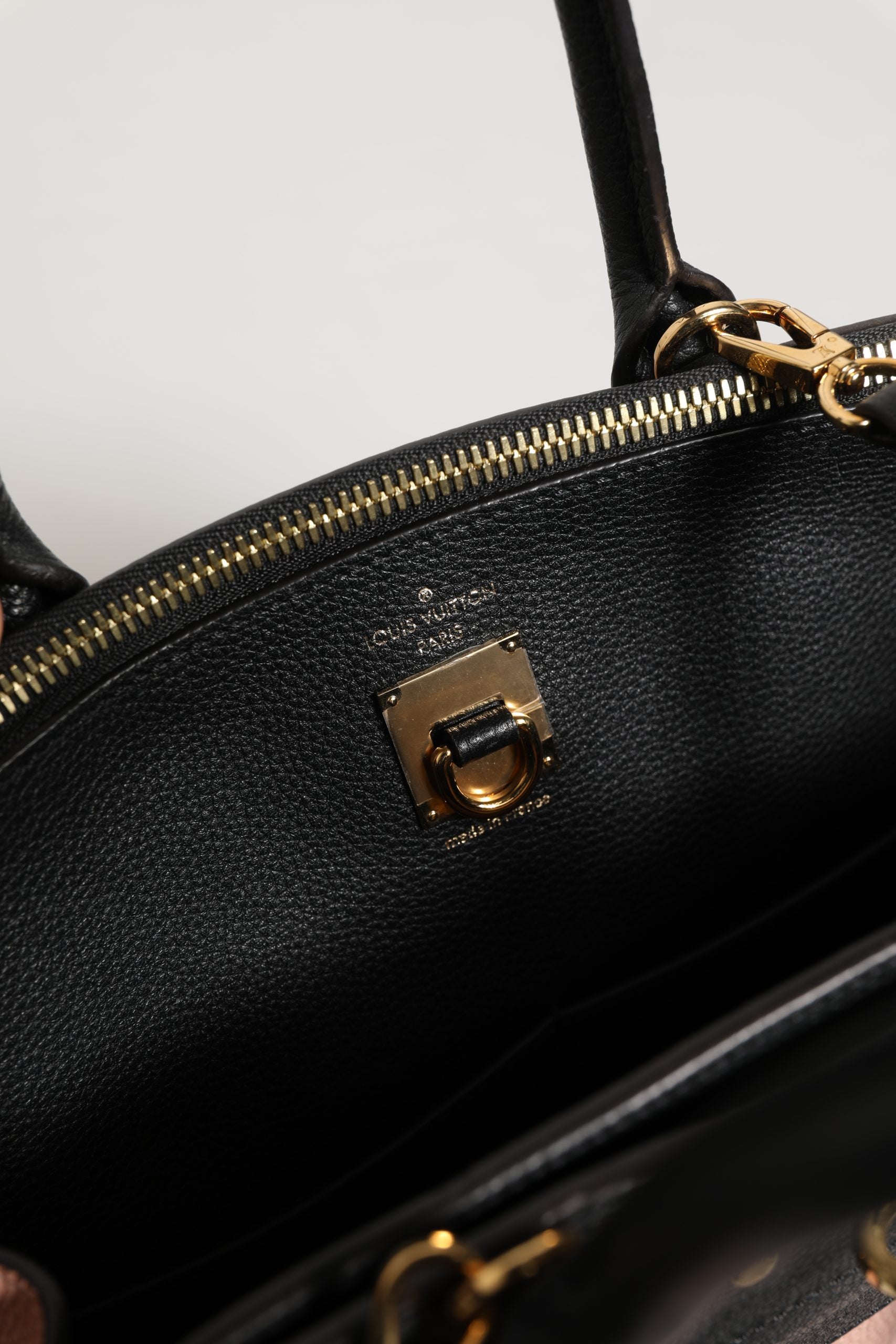Louis Vuitton Pink and Black Leather City Steamer Leather Handbag | Regal Royce