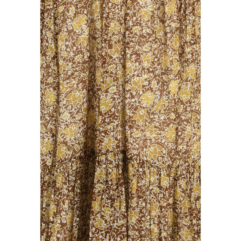 Marant Etoile Bicolor Cotton Casual Dress | Regal Royce