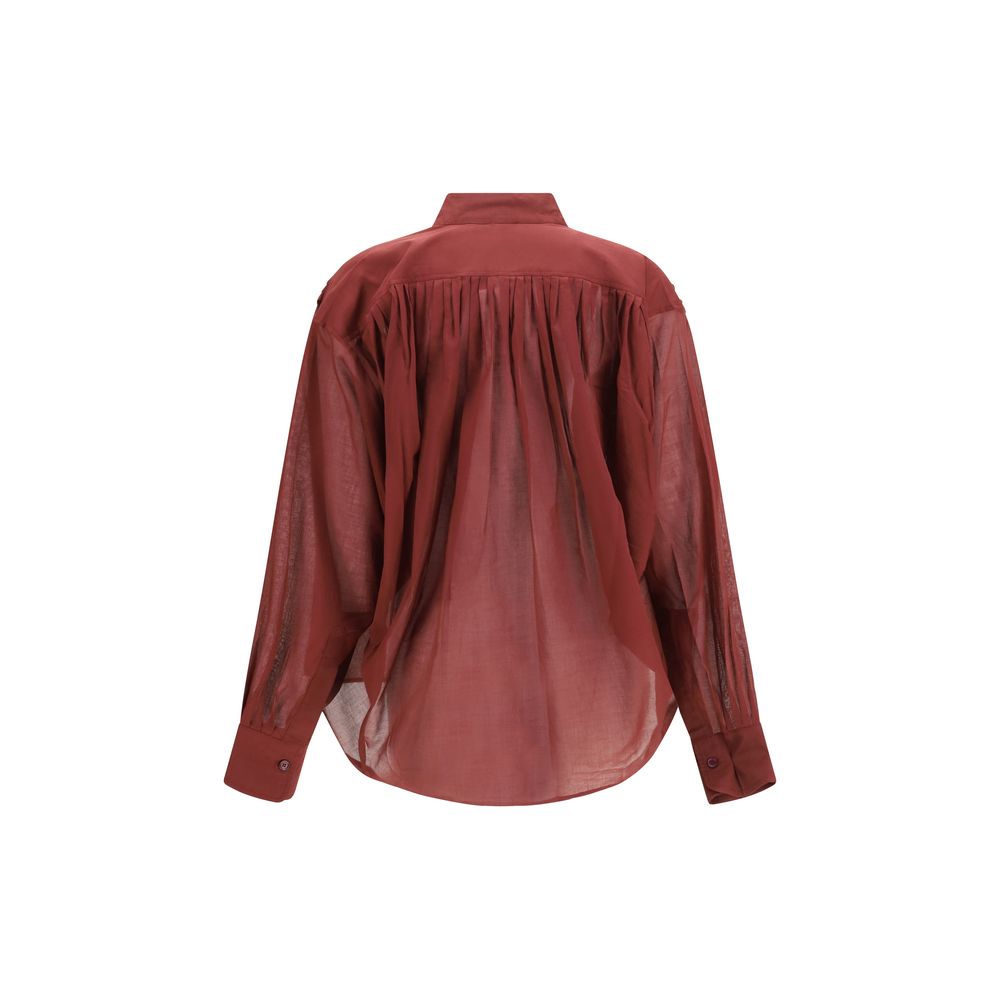 The Andamane Bordeaux Cotton Shirt | Regal Royce