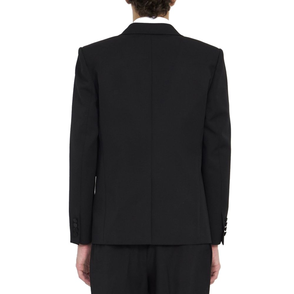 Saint Laurent Black Wool Blazer | Regal Royce
