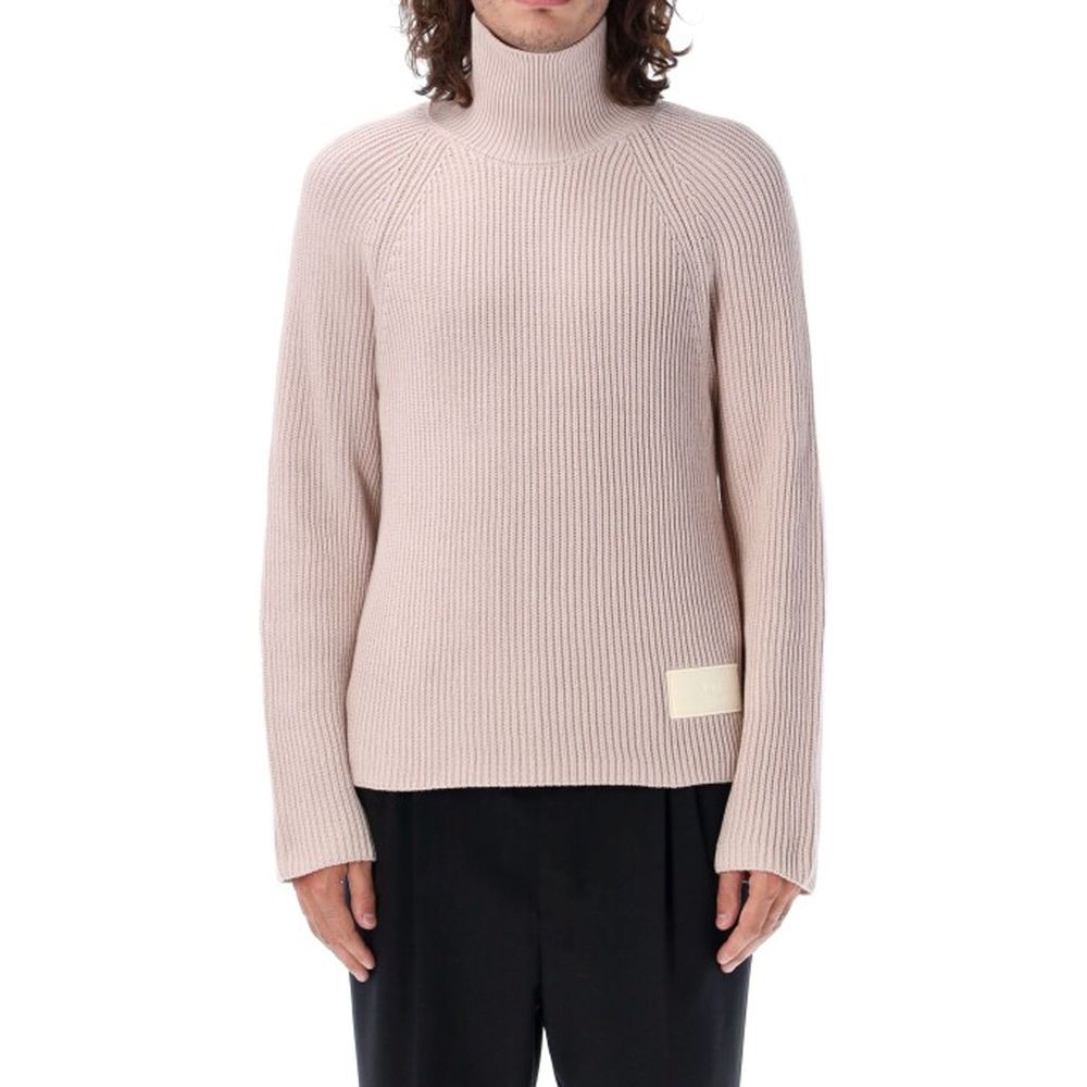 Ami Paris Multicolor Cotton Turtleneck | Regal Royce