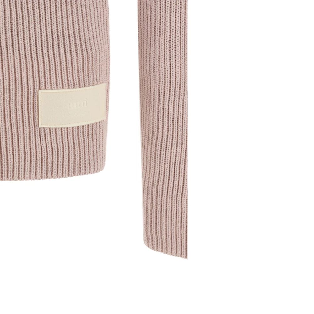 Ami Paris Multicolor Cotton Turtleneck | Regal Royce