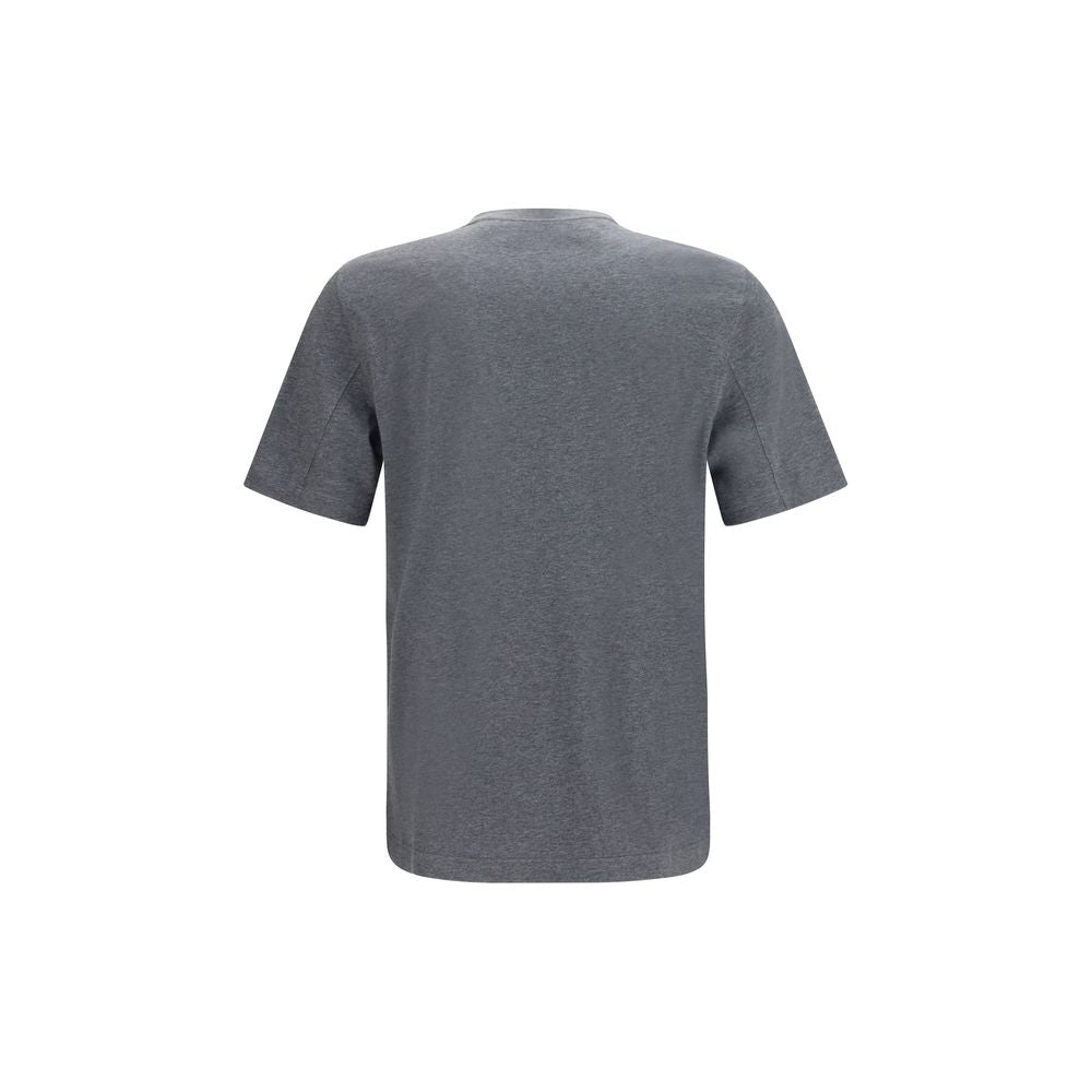 Brunello Cucinelli Gray Cotton T-Shirt | Regal Royce