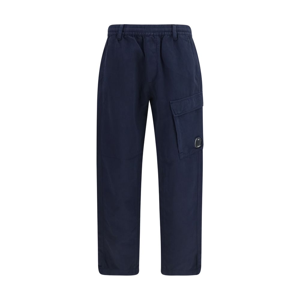 C.P. Company Blue Cotton Cargo Pants | Regal Royce