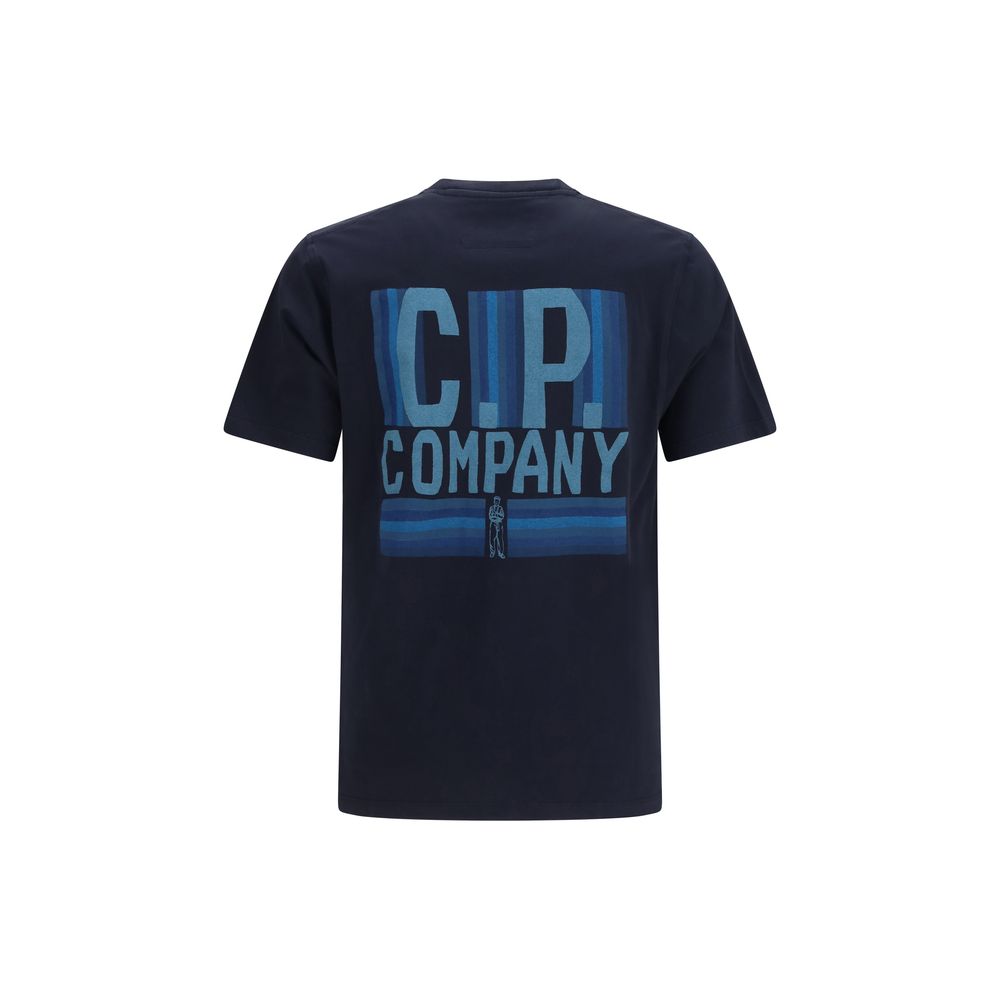 C.P. Company Blue Cotton T-Shirt | Regal Royce