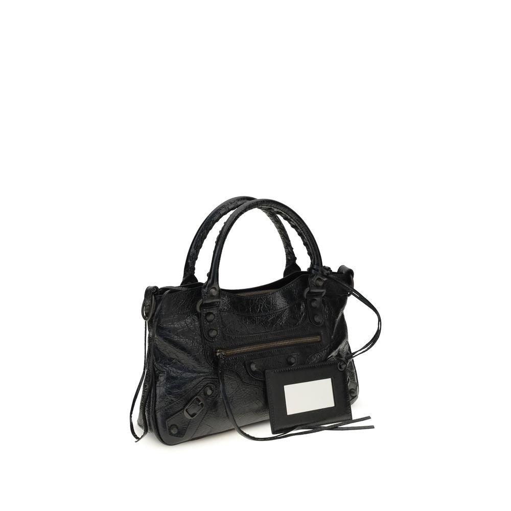 Balenciaga Black Lamb Ovis Aries Aries Shoulder Bag | Regal Royce