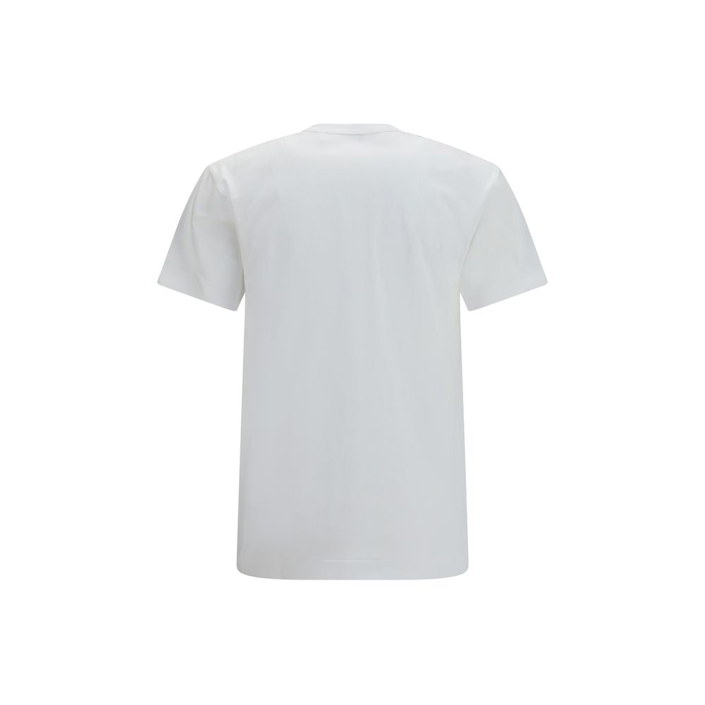 Comme Des Garçons Play White Cotton T-Shirt | Regal Royce
