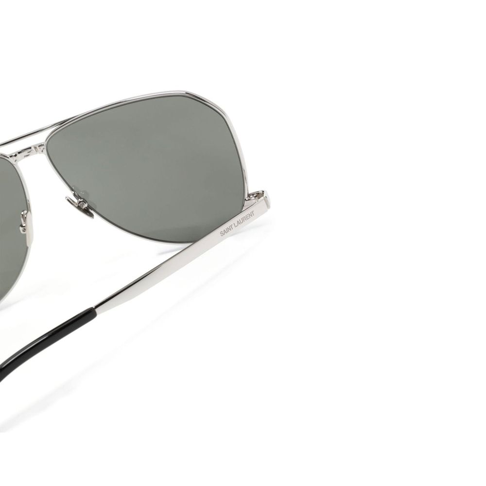 Saint Laurent Silver Metal Sunglasses | Regal Royce