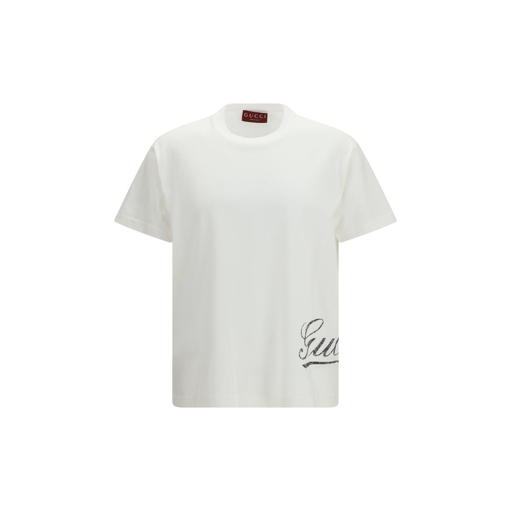 Gucci White Cotton T-Shirt | Regal Royce