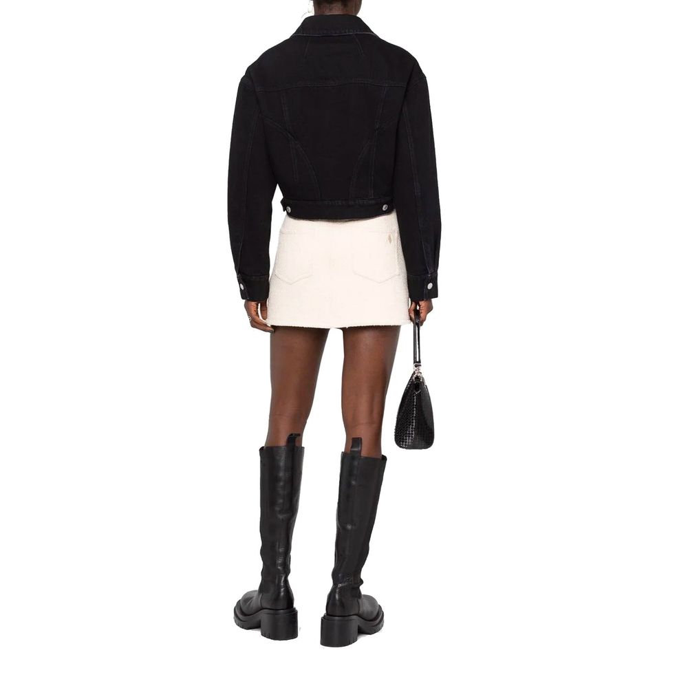 Alexander McQueen Black Cotton Denim Jacket | Regal Royce