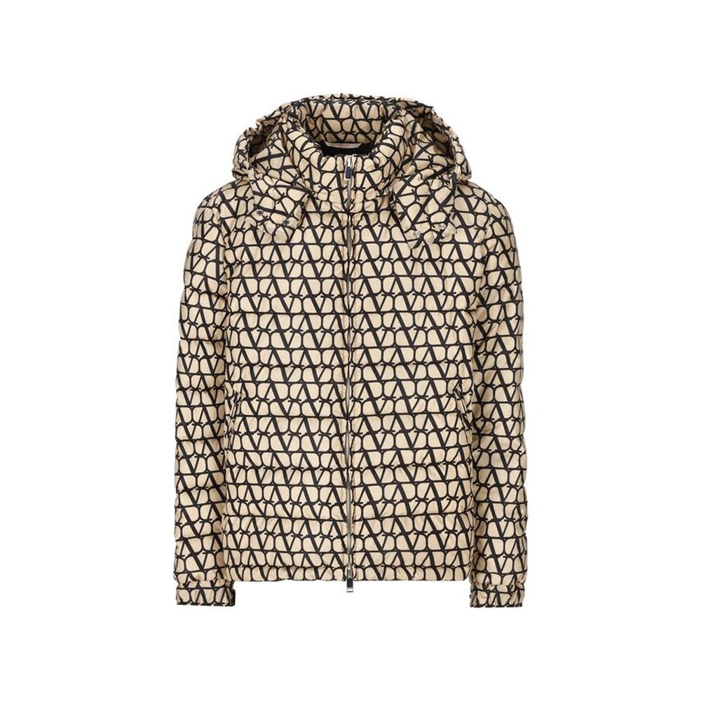 Valentino Garavani Beige Polyamide Coat | Regal Royce