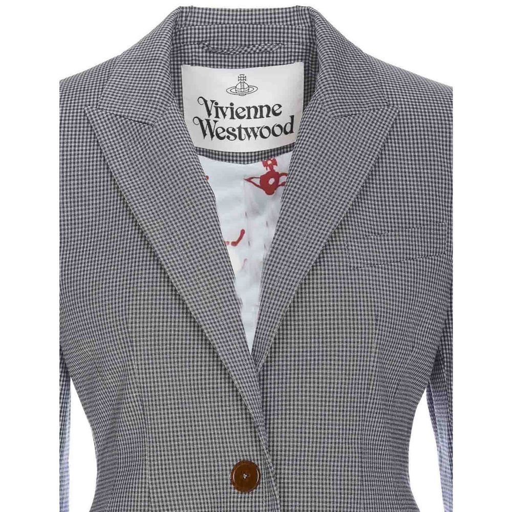 Vivienne Westwood Black Cotton Blazer | Regal Royce