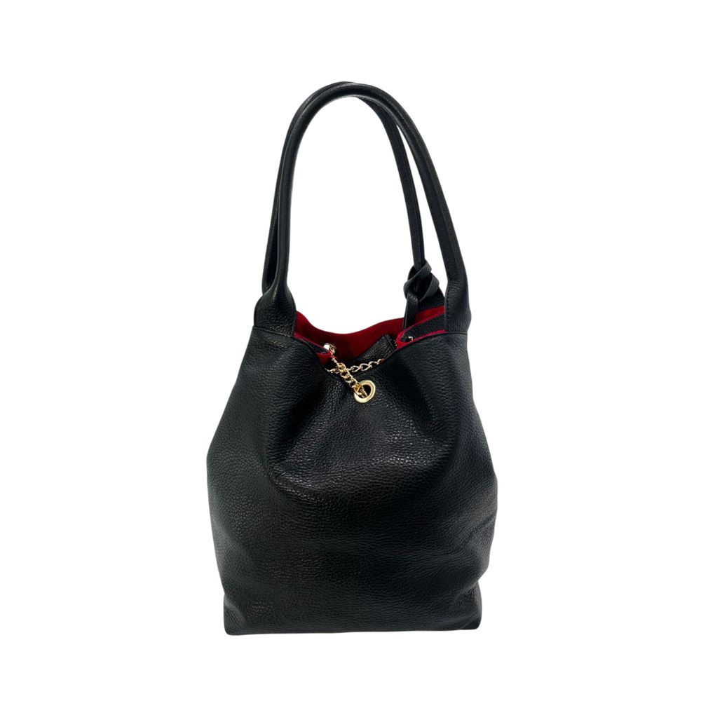 Baldinini Trend Black Cow Women Shoulder Bag | Regal Royce