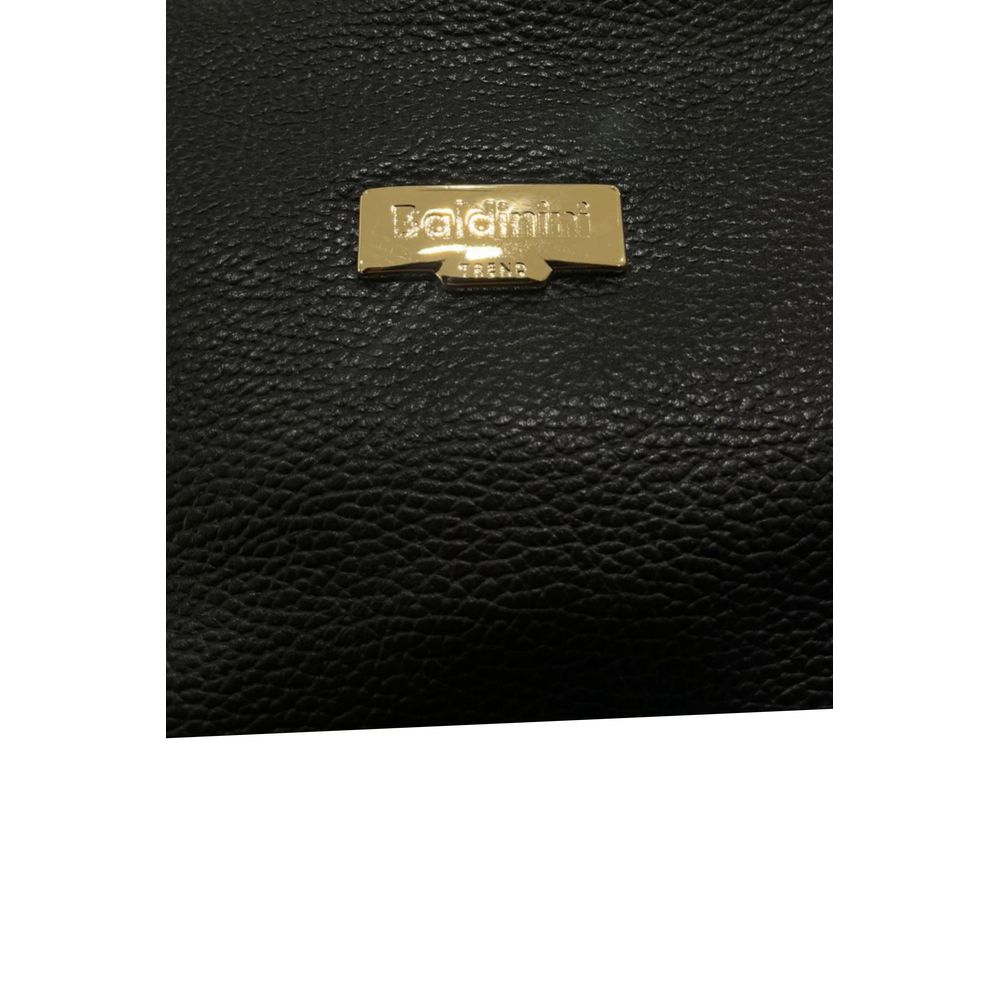 Baldinini Trend Black Cow Women Shoulder Bag | Regal Royce