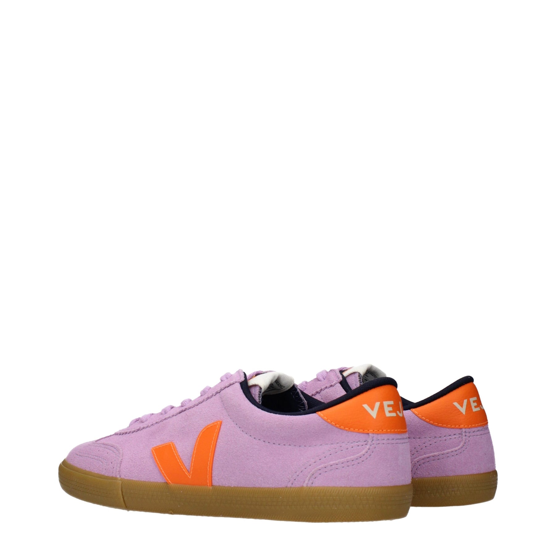 Veja Pink Leather Low Top Sneakers | Regal Royce