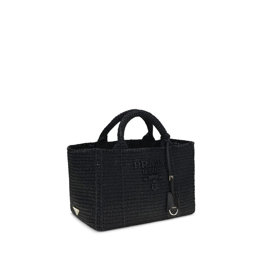 Prada Black Viscose Shoulder Bag | Regal Royce