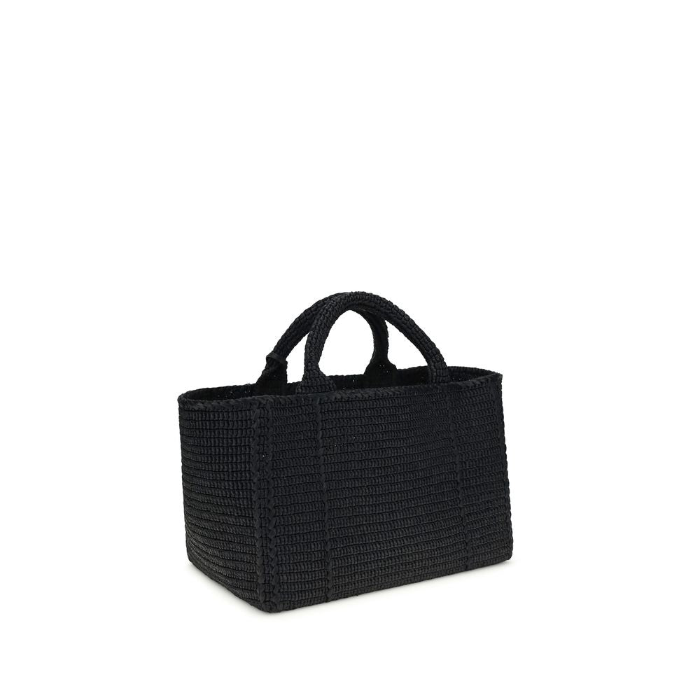 Prada Black Viscose Shoulder Bag | Regal Royce