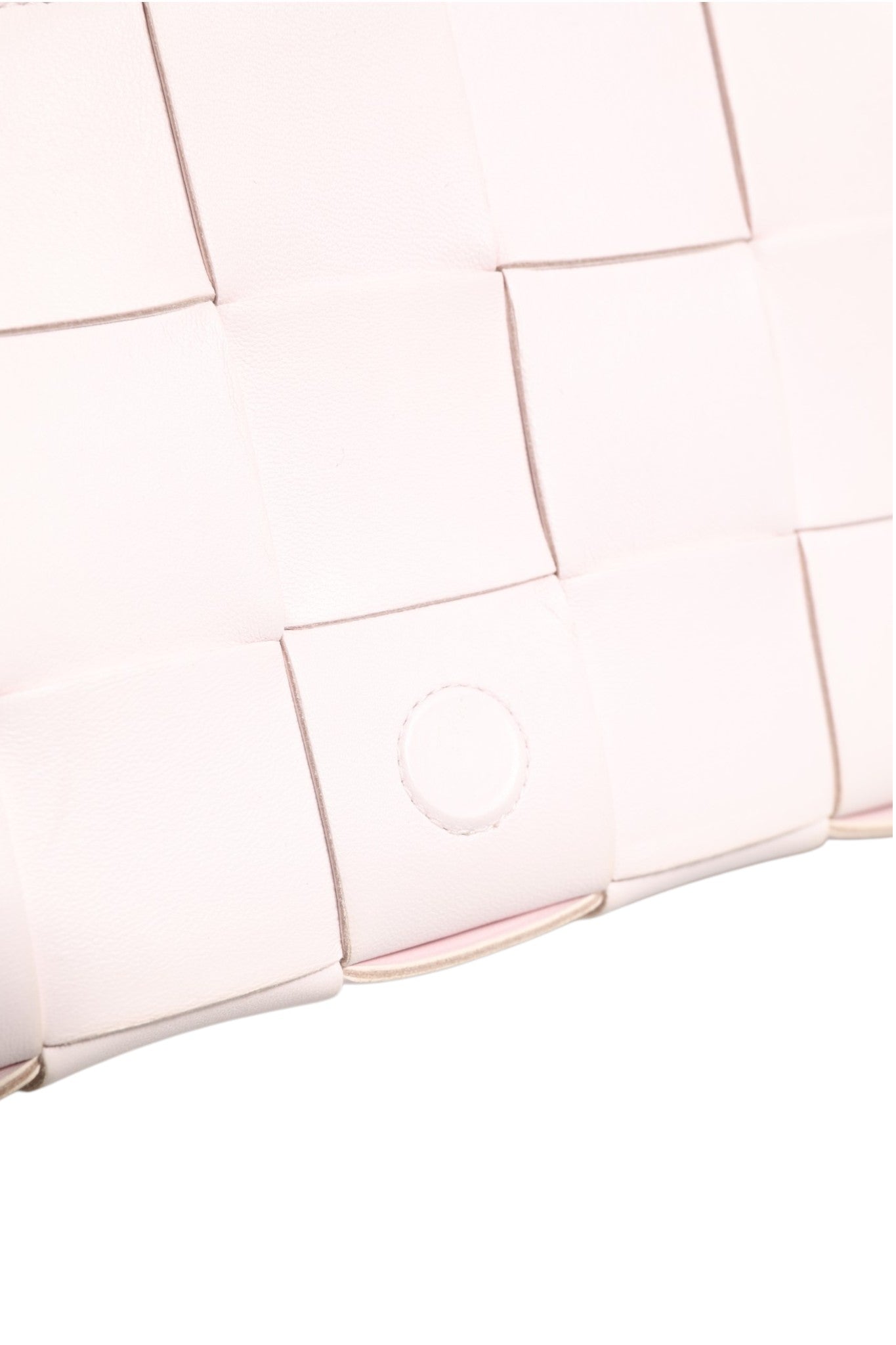 Bottega Veneta Pink Intrecciato Cassette Shoulder Bag | Regal Royce