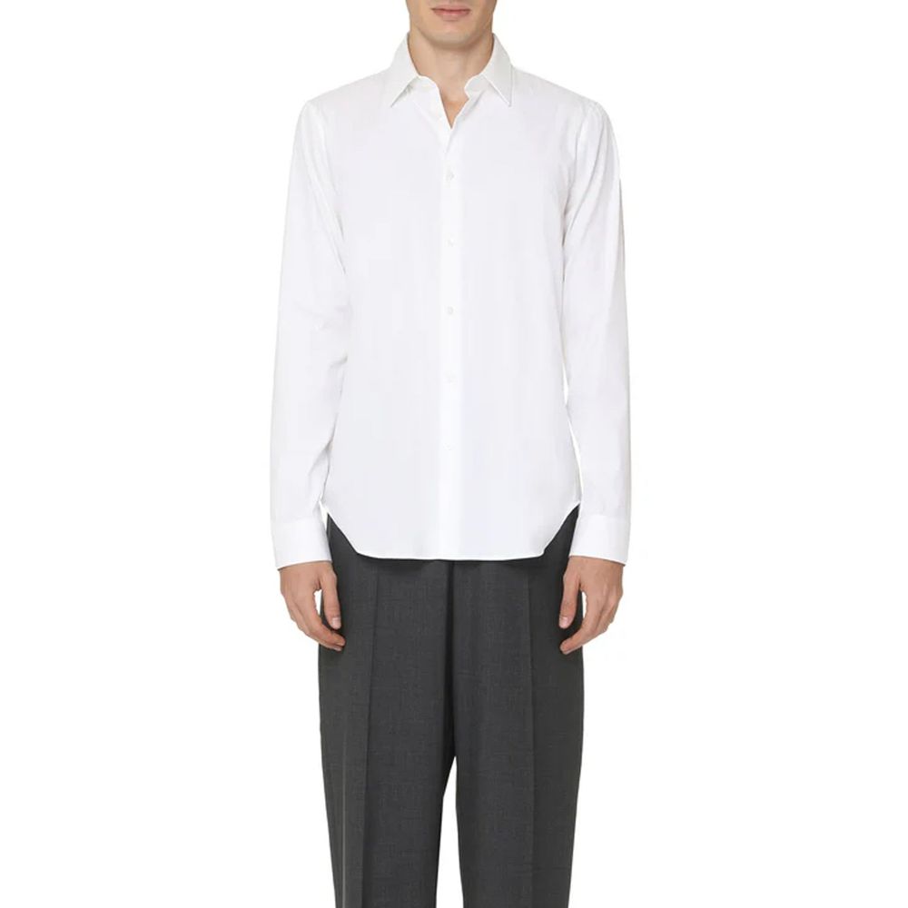 Gucci White Cotton Dress Shirt | Regal Royce