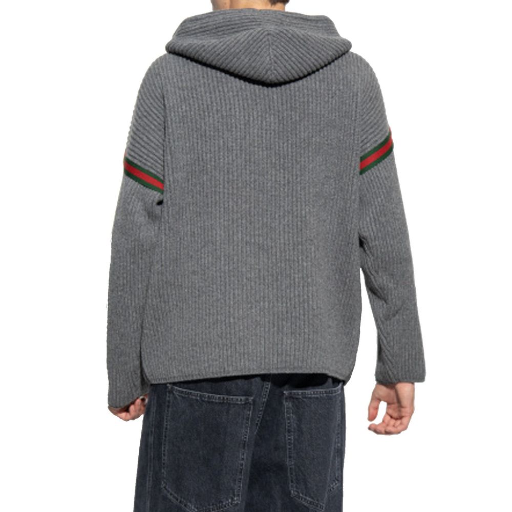 Gucci Gray Cashmere Sweatshirt | Regal Royce