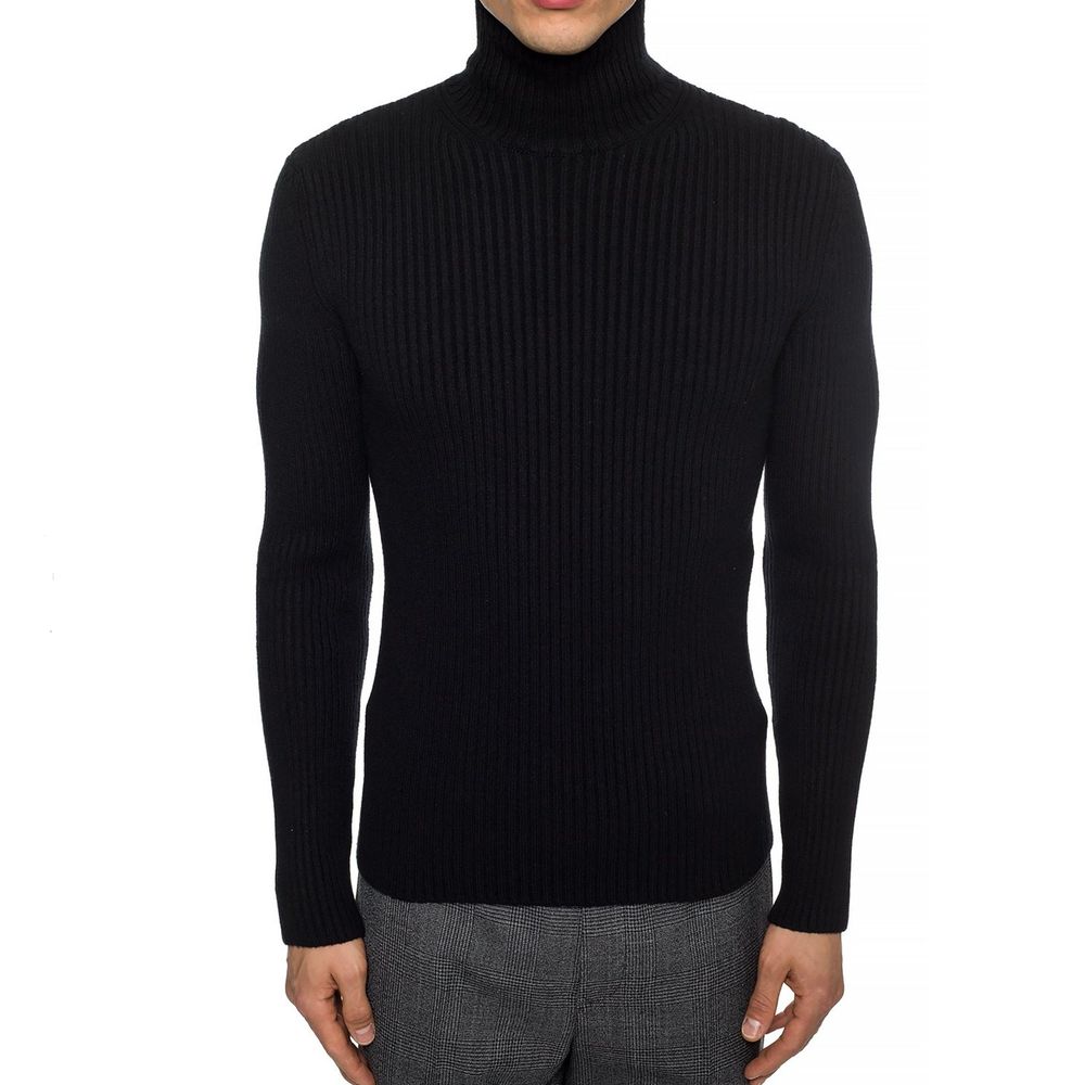 Balenciaga Black Cashmere Turtleneck | Regal Royce