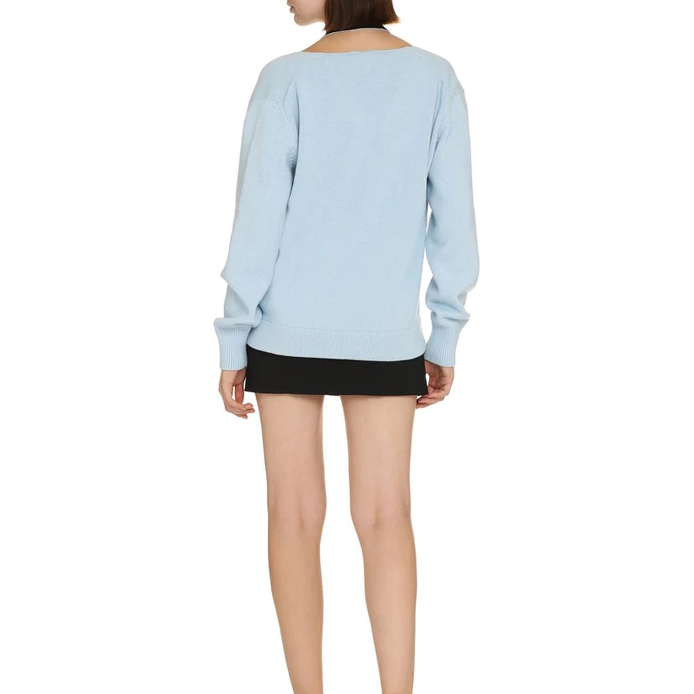 Fendi Blue Cashmere Cardigan | Regal Royce