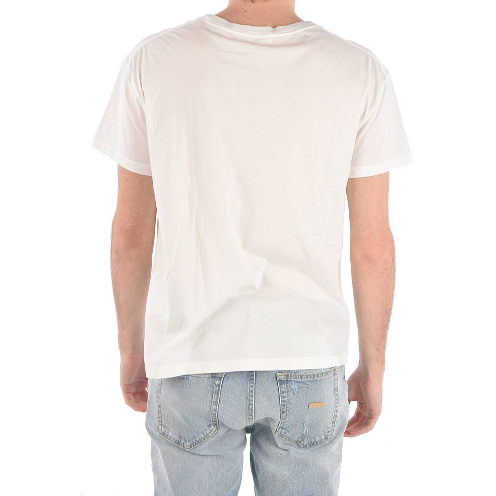 Celine White Cotton T-Shirt | Regal Royce