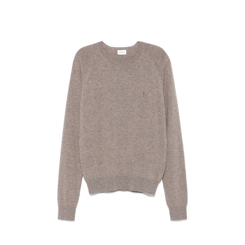 Saint Laurent Brown Cashmere Sweater | Regal Royce