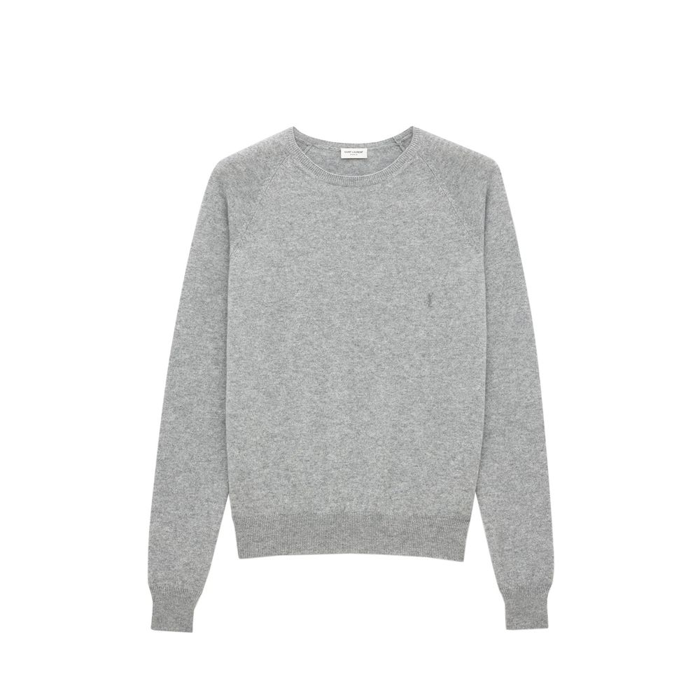 Saint Laurent Gray Cashmere Sweater | Regal Royce