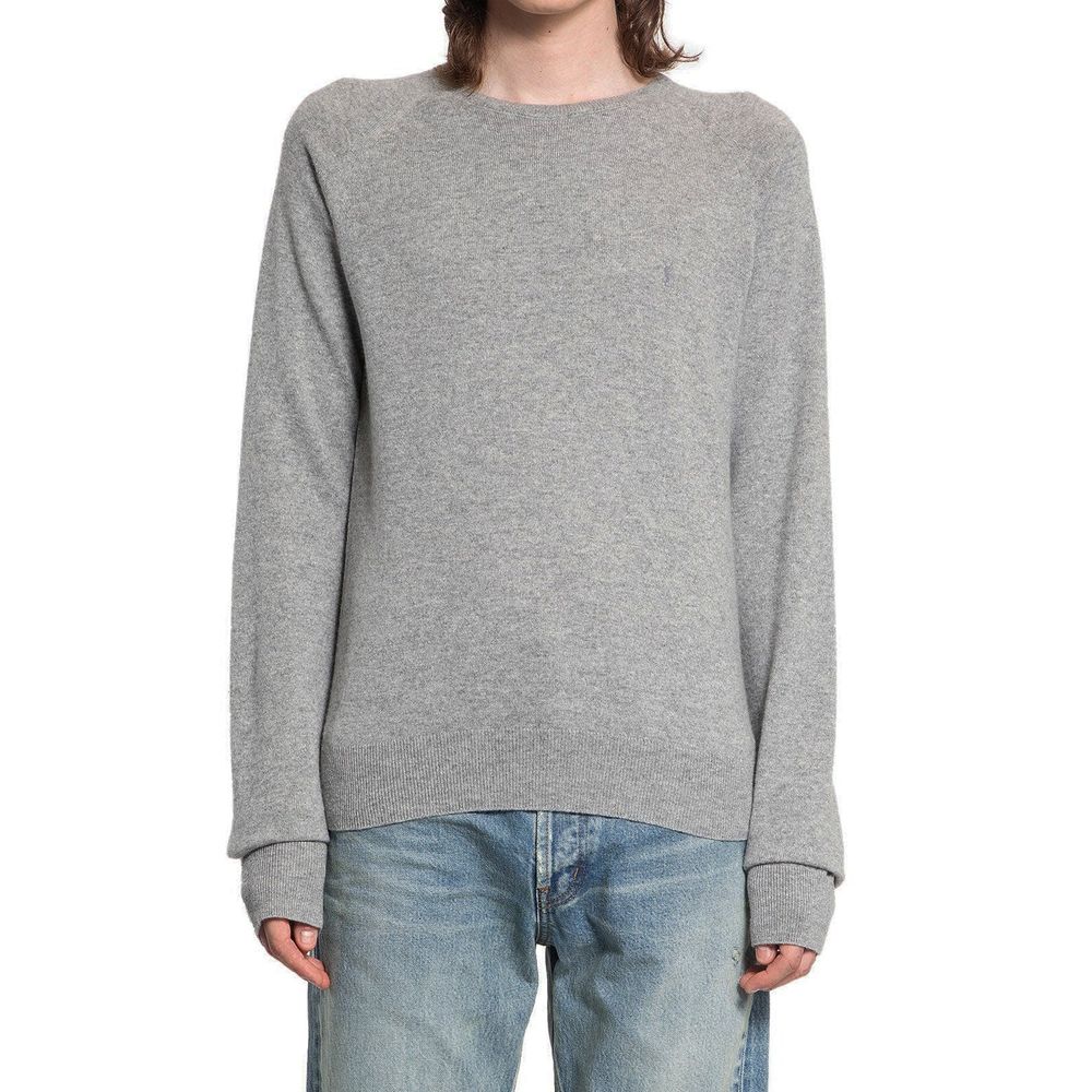Saint Laurent Gray Cashmere Sweater | Regal Royce